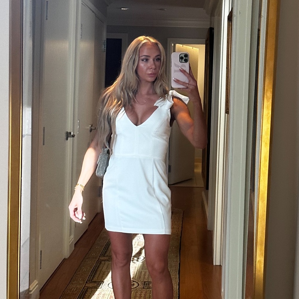 ALLORA IVORY MINI BRIDAL DRESS